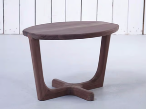 ARMADA - Oval wooden coffee table _ HOOKL und STOOL